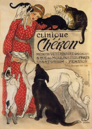 Steinlen, Clinique Cheron, 1905